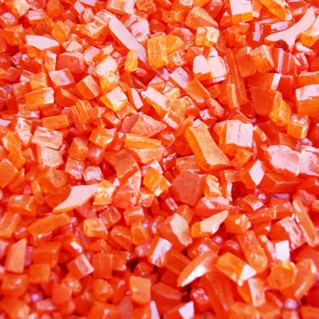 Orange Glass Aggregates