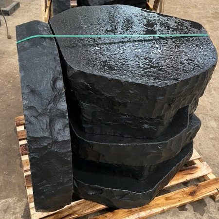 Black Edged Basalt Steps